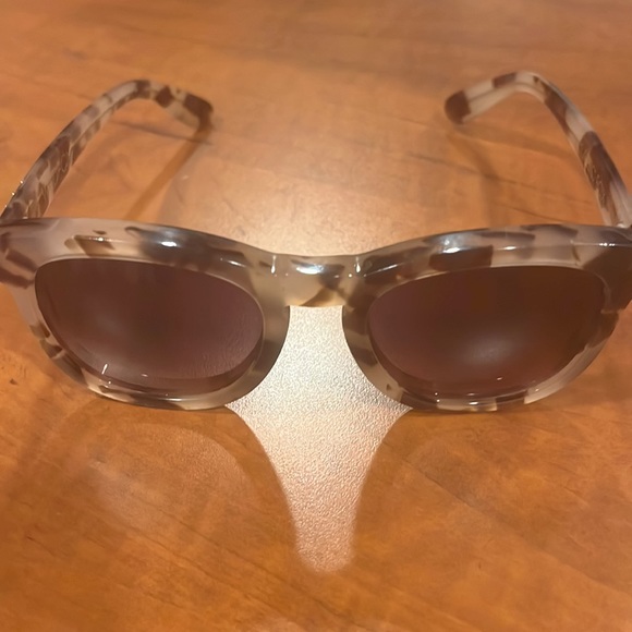 Brown tortoise Wildfox sunglasses main image 4